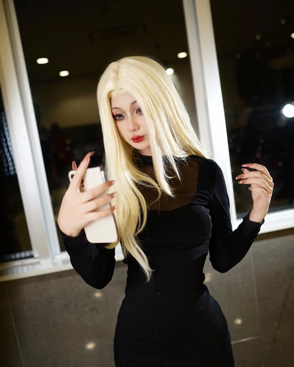sexy naive cosplayer friend image 18