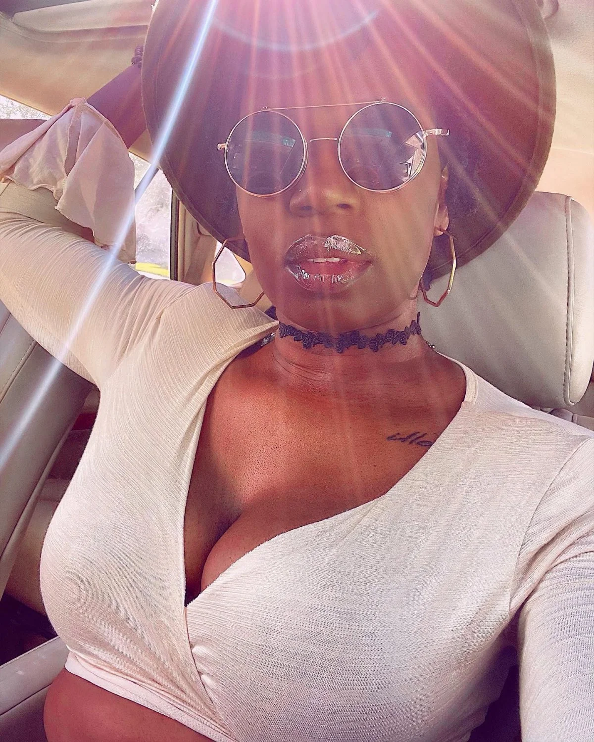 Sarah Jalees, beautiful black woman image 11