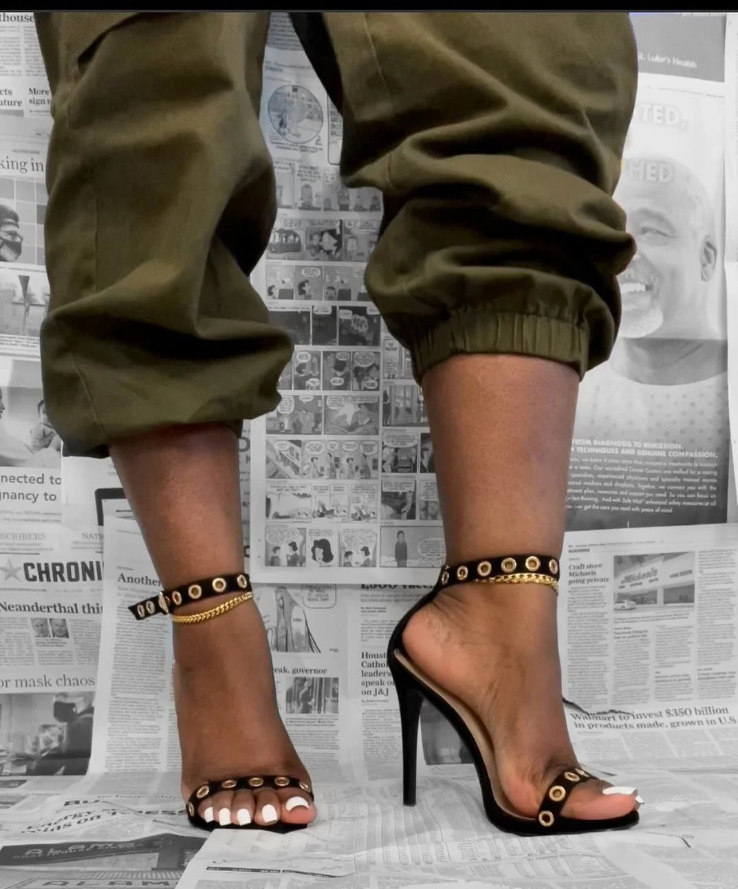Sarah Jalees, beautiful black woman image 8