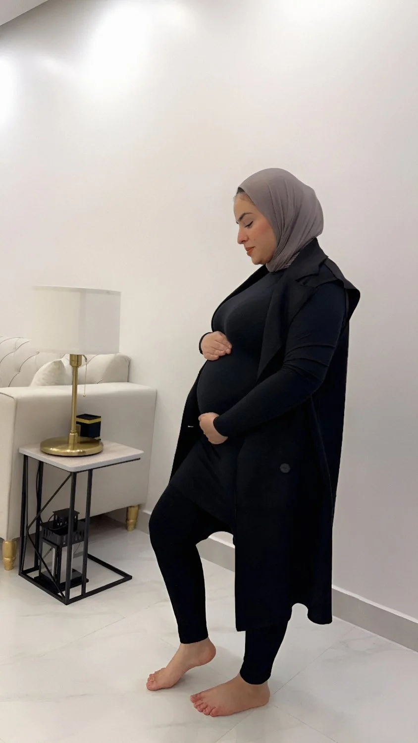 MARRIED WIFE GETS HER BBC AND SHOWS HER BELLY image 2