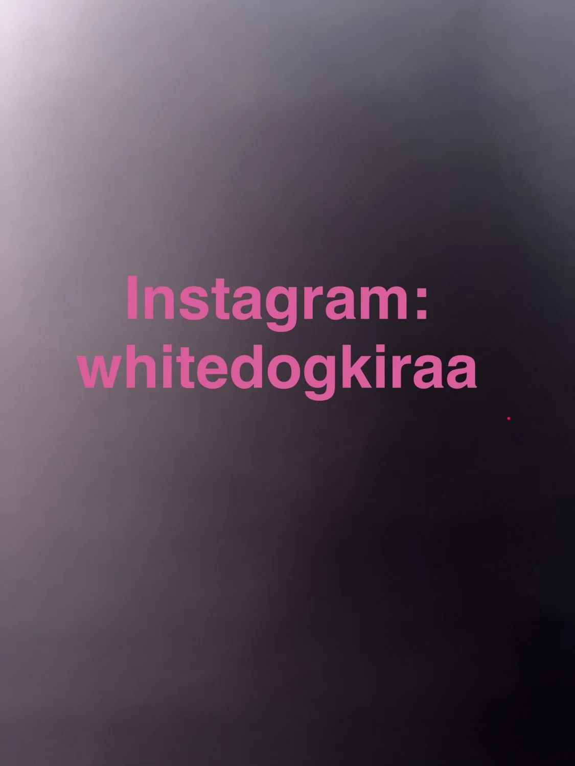 My new Instagram! main image