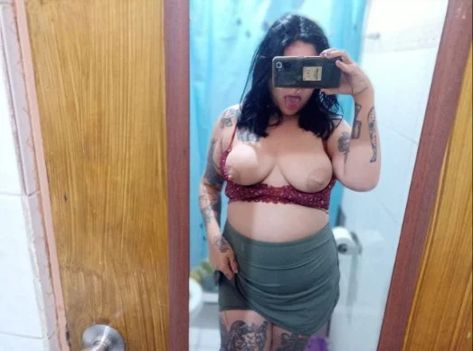 ThoryMoonage Laura Bolaños chubby girl from Costa Rica dark tattoed girl image 46