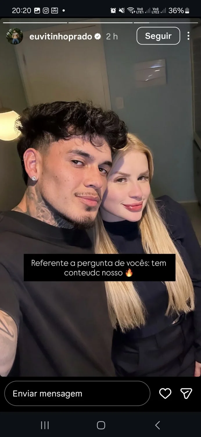 COMPARTILHEM! Leticia Marches e Vitinho Prado fudendo. KD O HEROI? image 8