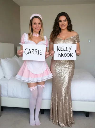 Carrie meets.. Kelly Brook cover image