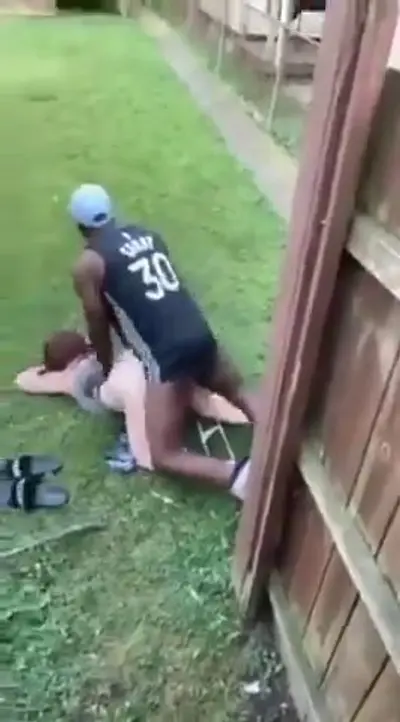 Girl BBC fucked in the garden cover image