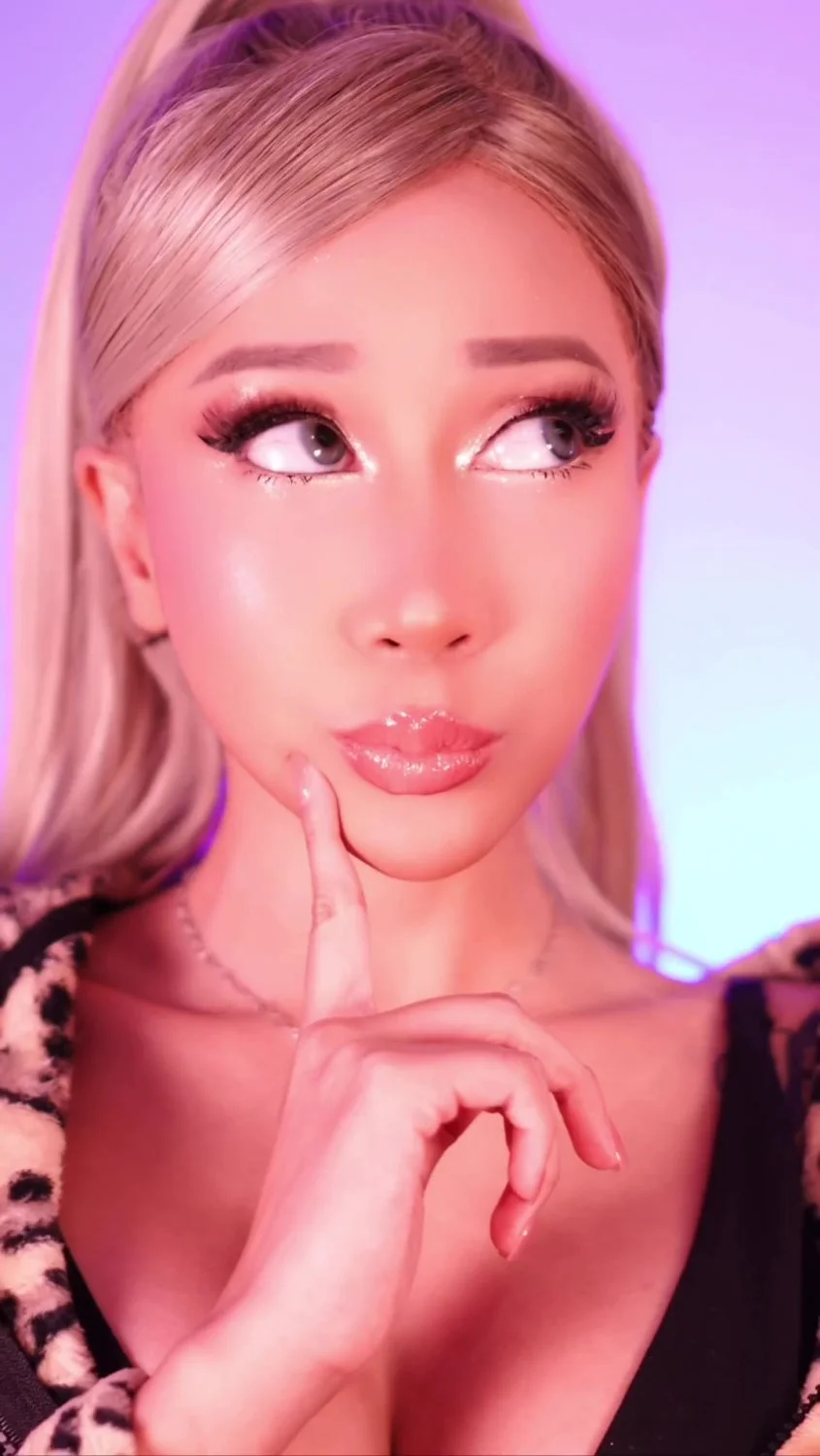 🔥 blonde asian slut glossy lips tight pussy cumslut horny fuck 💦 main image