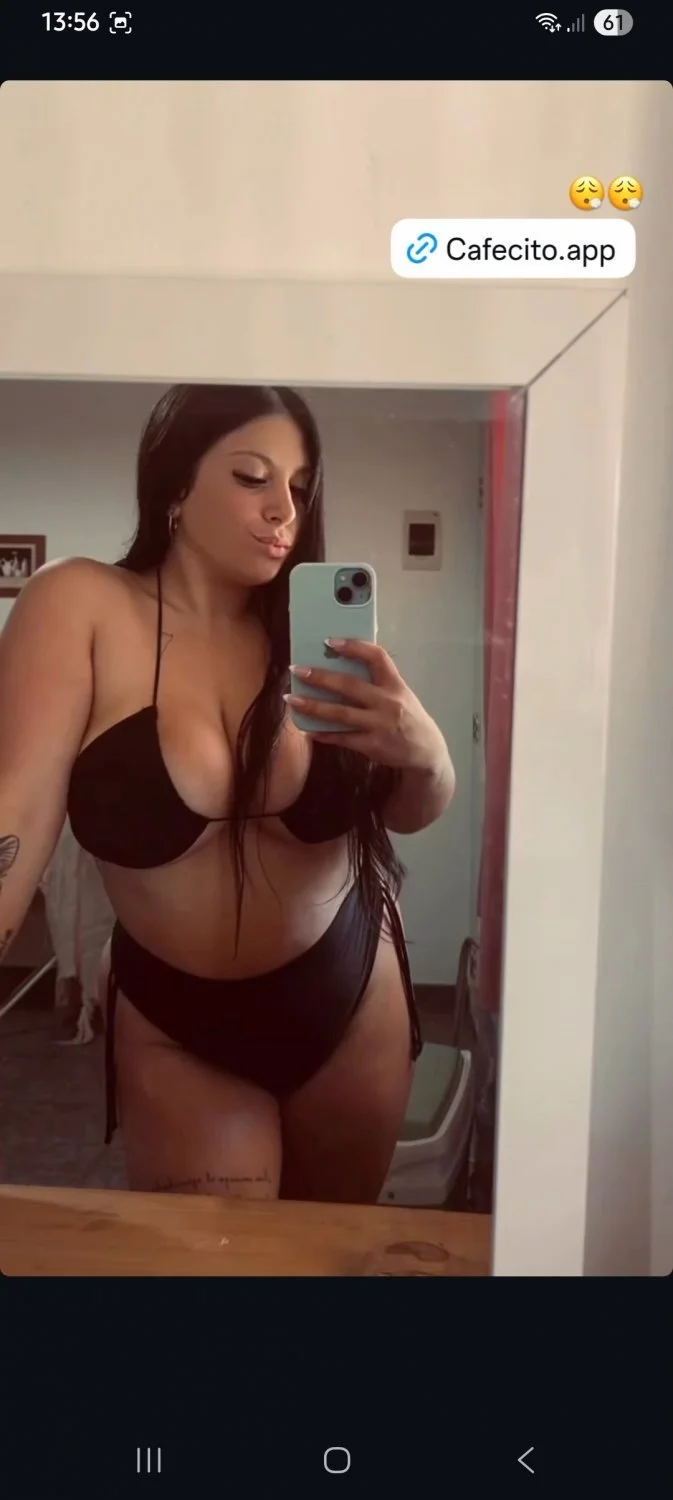 Pendeja trola Morocha de cafecito putita con enormes par de tetas ricas image 7