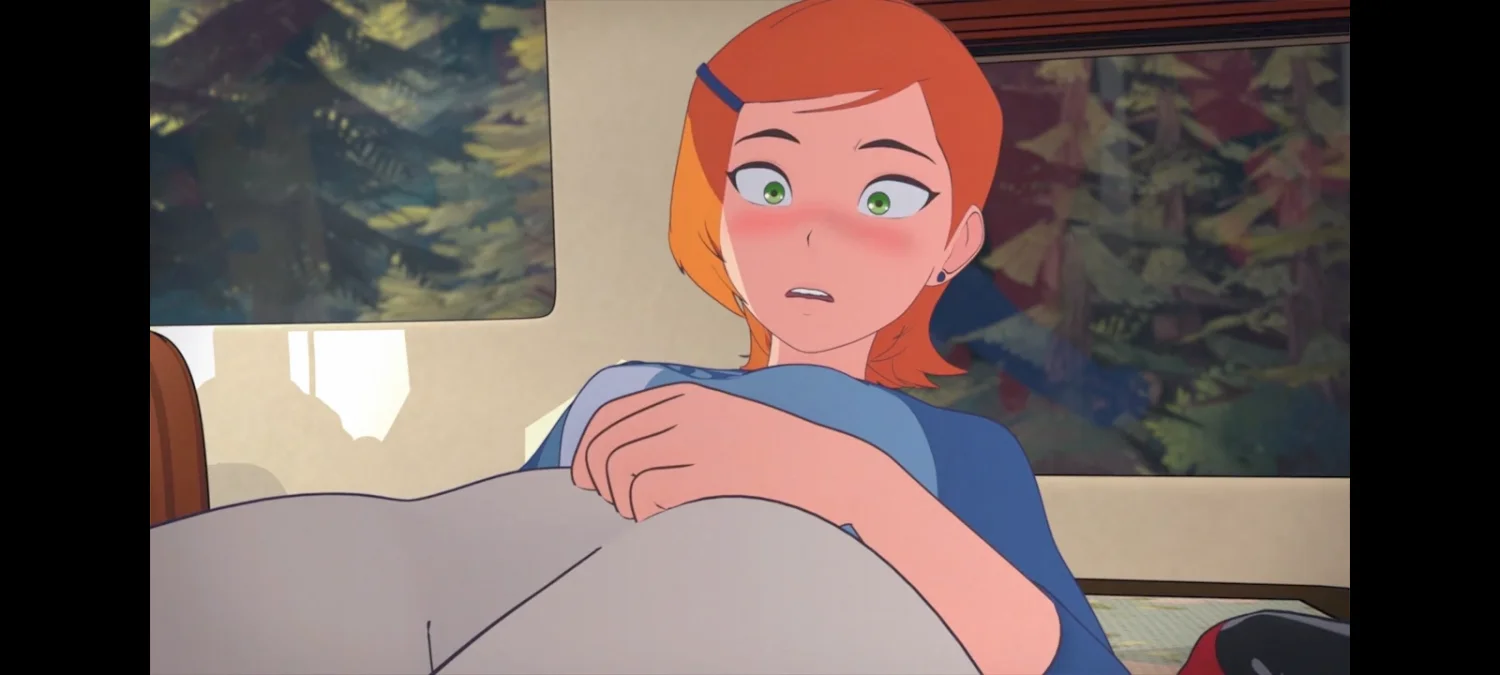 Gwen x Four arms(ben10) 3D,Want it inside her image 2