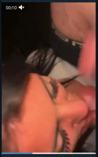 Türkin kriegt 2 schwänze ins gesicht / German turkish bitch gets 2 dicks on face cover image