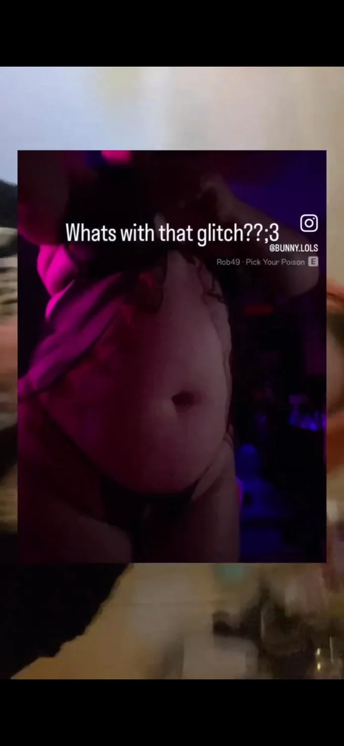 Fat college teen has no shame in posting her tits on instagram image 9