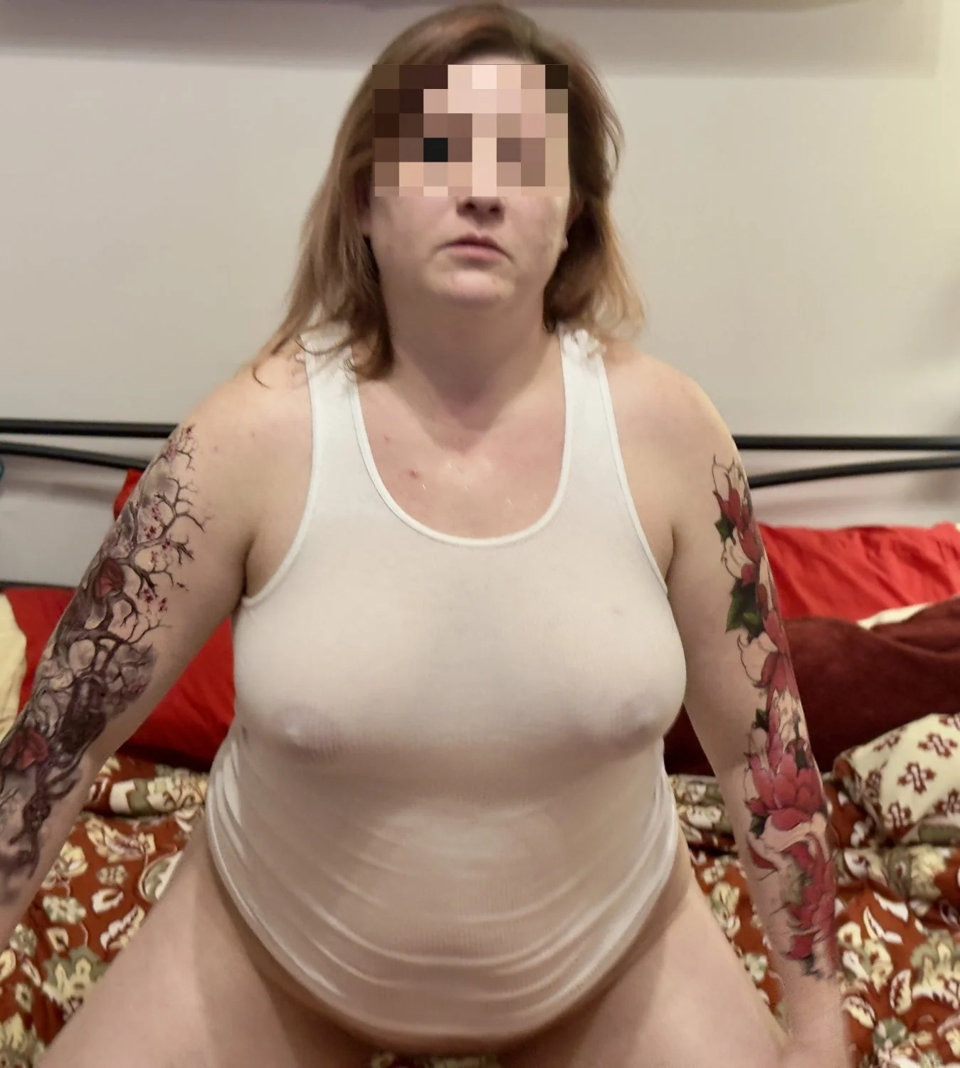 Chubby hairy wife wet t shirt image 3