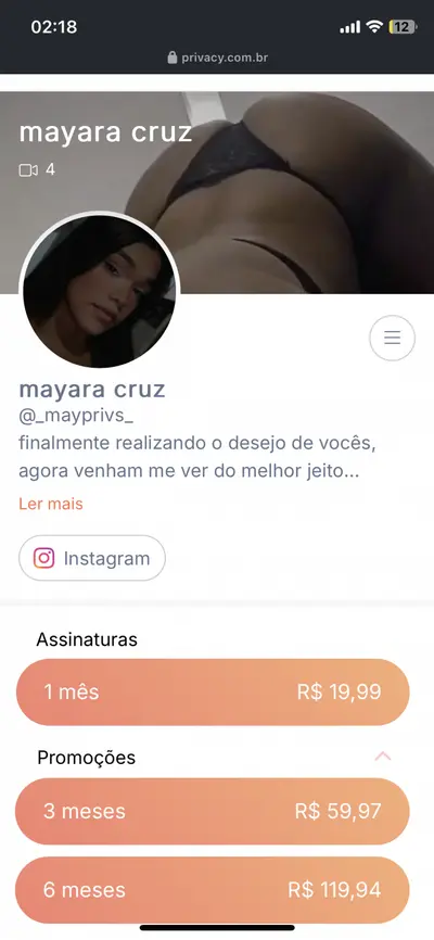 Alguém consegue algo dela? @ _mayaracruzzz_ ig cover image