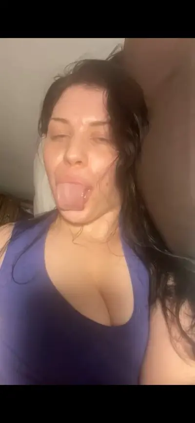 Long tongue sexy white slut cover image