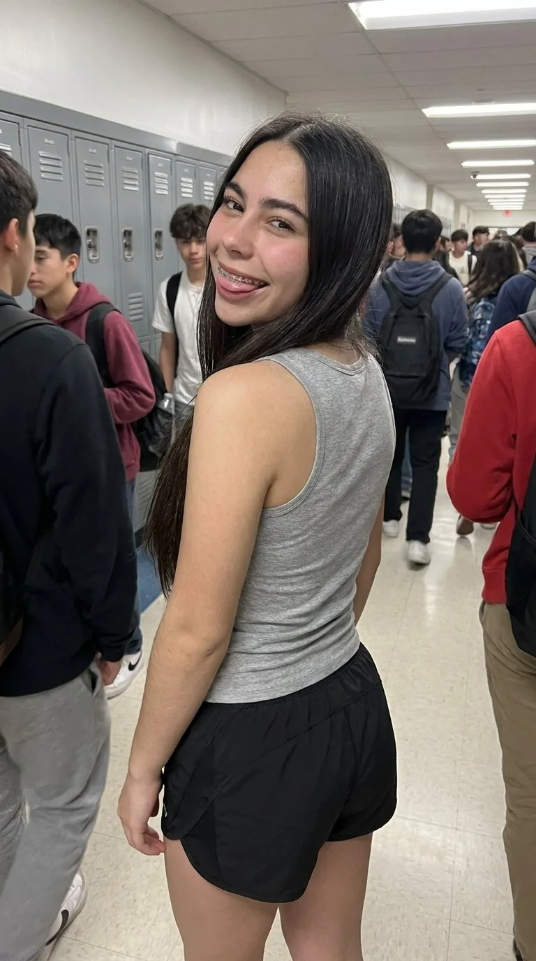 my highschool teen fat ass and small boobs or Lana Rhoades main image