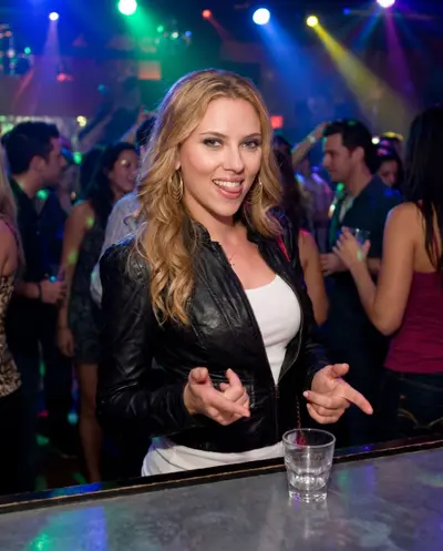 Scarlett Johansson (Don Jon) has fun at the disco #1 cover image