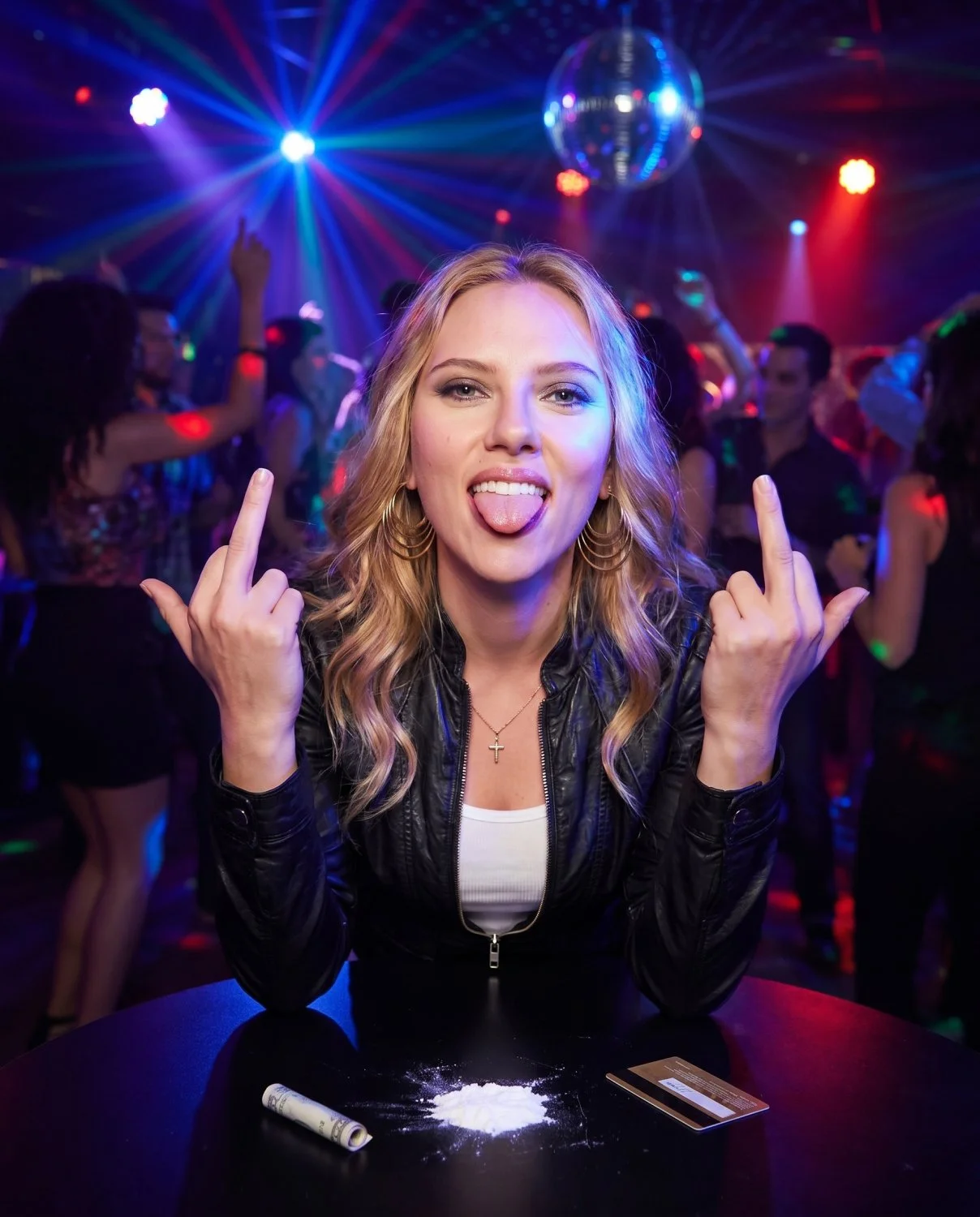 Scarlett Johansson (Don Jon) has fun at the disco #1 image 45