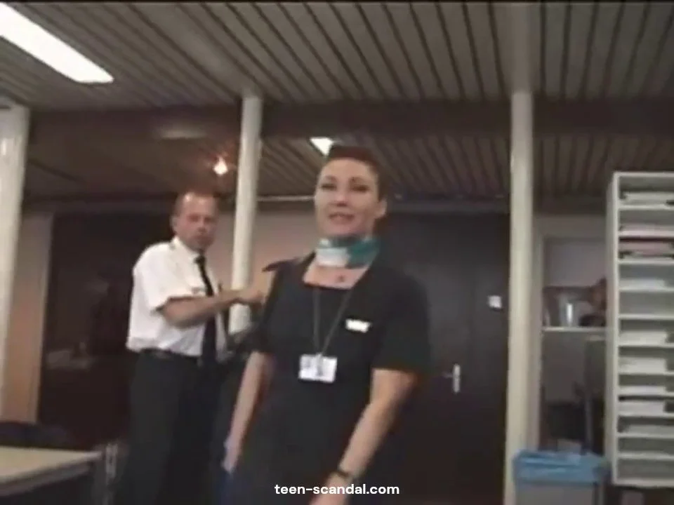 French pilots dare a stewardess to strip 😮 main image