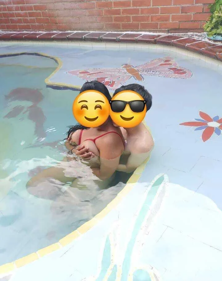 Comeu a mulher do corno na piscina image 5