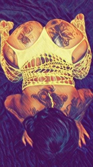 Tatted and caked up image 11