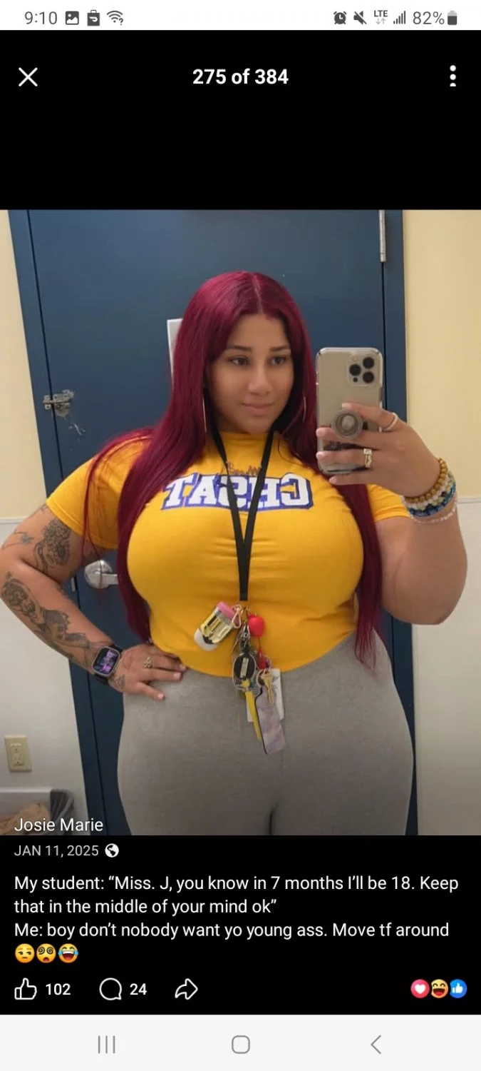 Buffalo NY teacher hoe Josie Marie on fb image 7