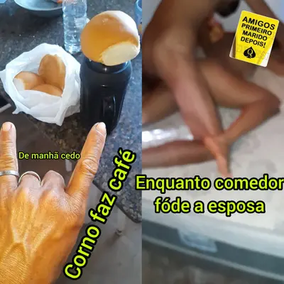 Corninho bem mansinho fazendo o café rsrsrs... cover image