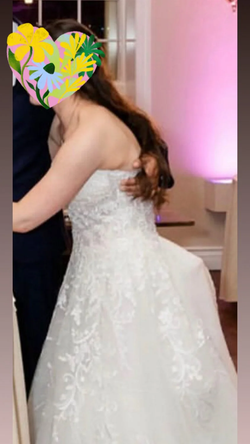 Insanely hot wife hides a killer body under her wedding dress on display image 35
