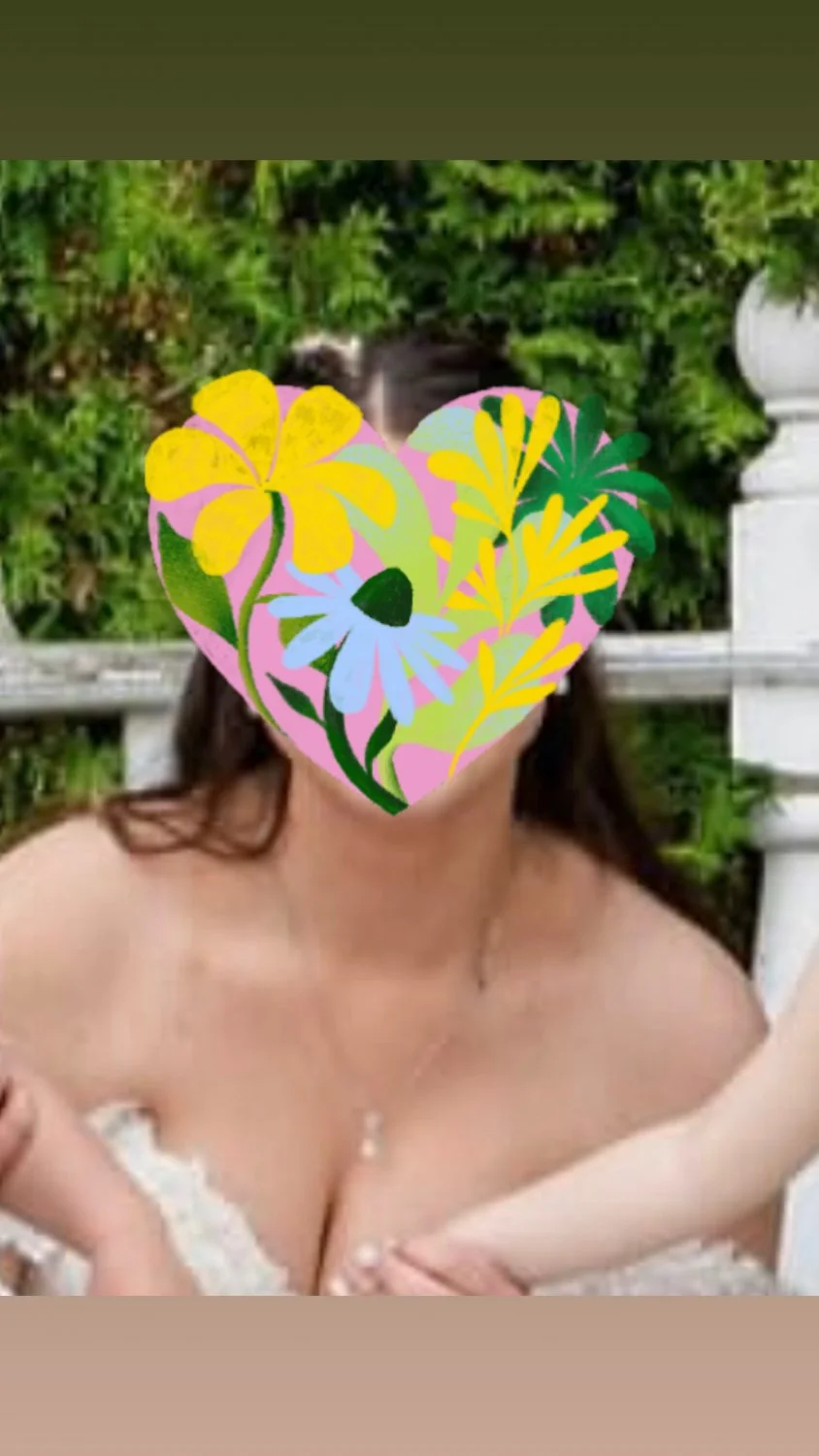 Insanely hot wife hides a killer body under her wedding dress on display image 7
