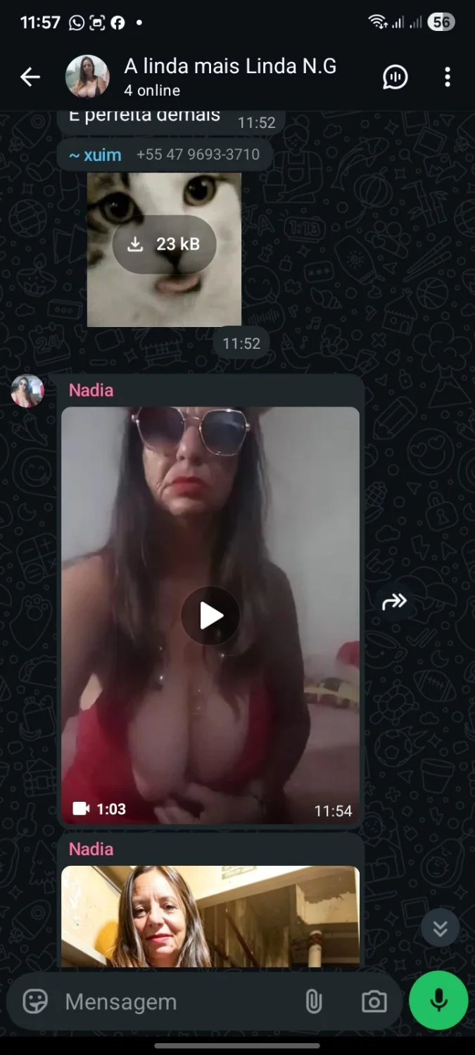 Pra quem gosta de uma coroa safada essa vende o grupo dela pra quem quiser entrar no zap image 6