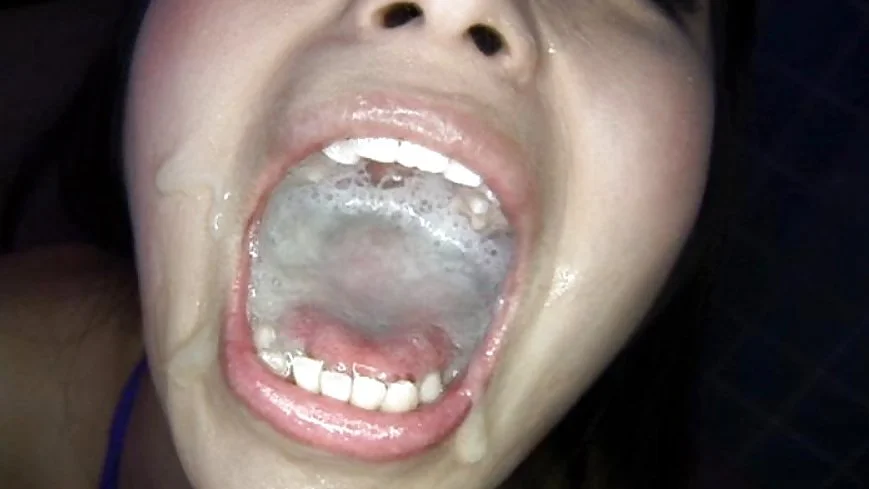 Japanese oral creampie image 17
