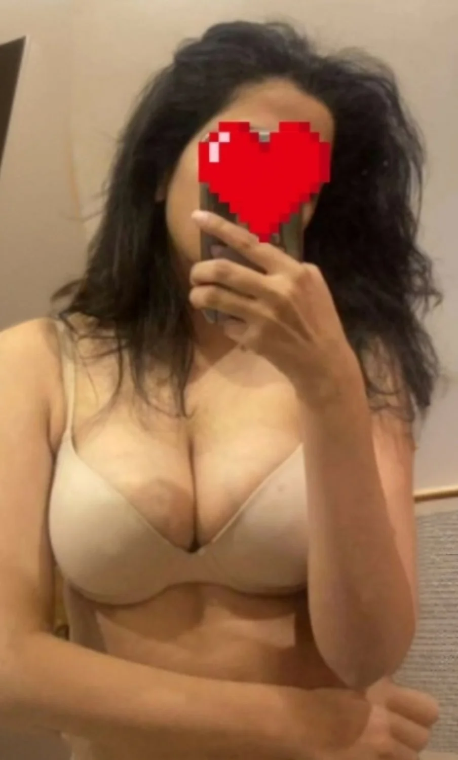 Beautiful desi girl big tits selfie for boyfriend main image