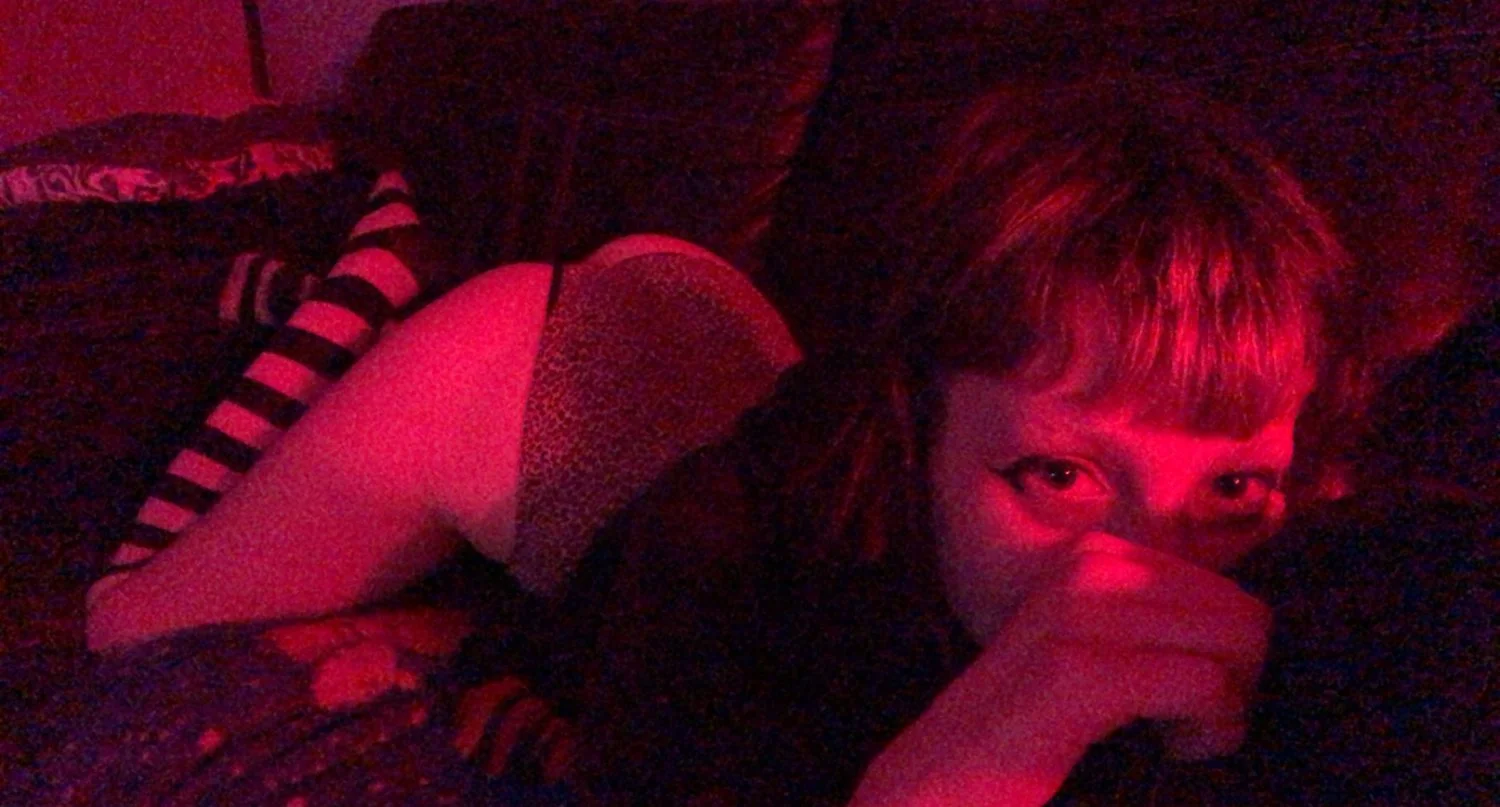 Irl Goth whore Snapchat my eyes only stolen image 15