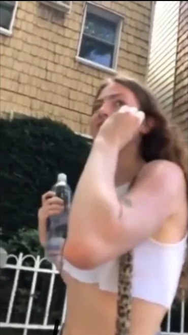 Pick-up artist smashing a tiny white girl on his BBC image 2