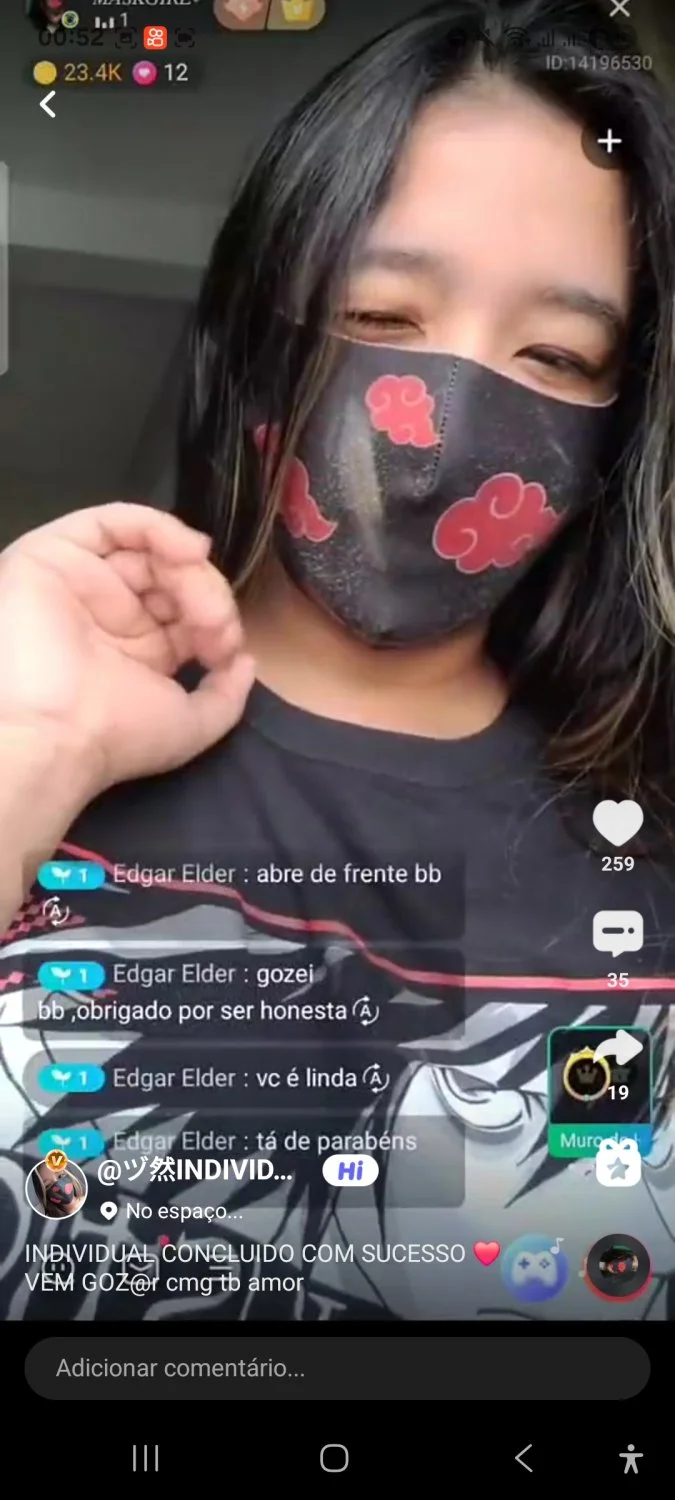 Eduarda do buzzcast de AM. Corno nem sabe q ela vende bct e faz chama kkk image 9
