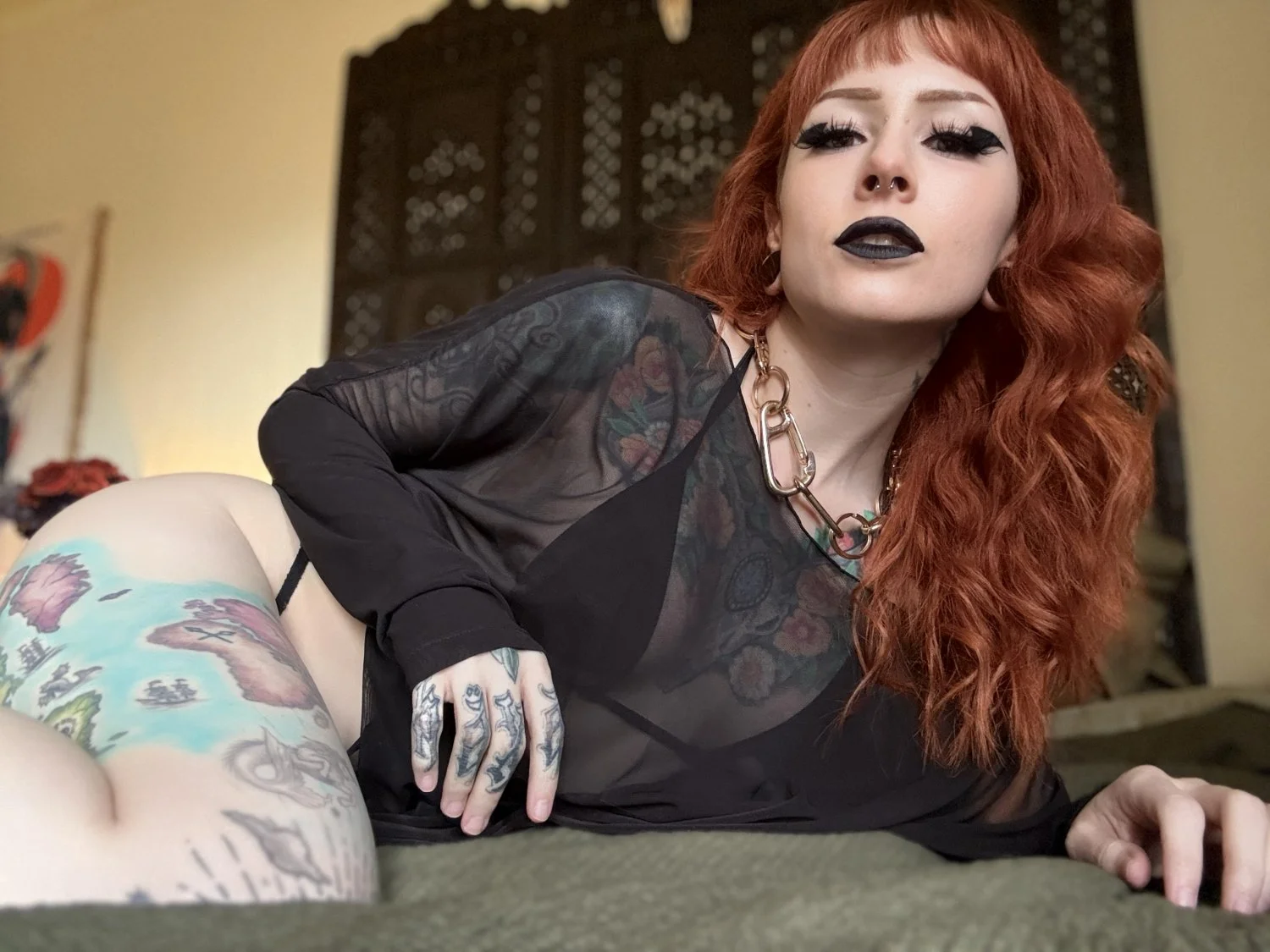 Do you think you can please me Show me your slutty skills image 2