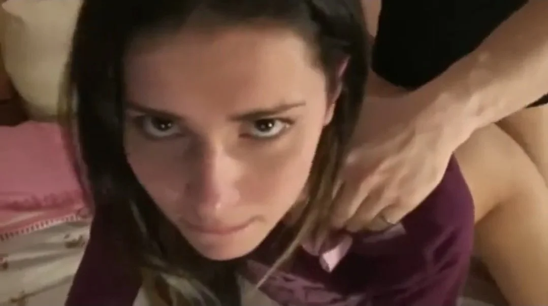 Slut wife's eye contact with filming husband 😈 main image