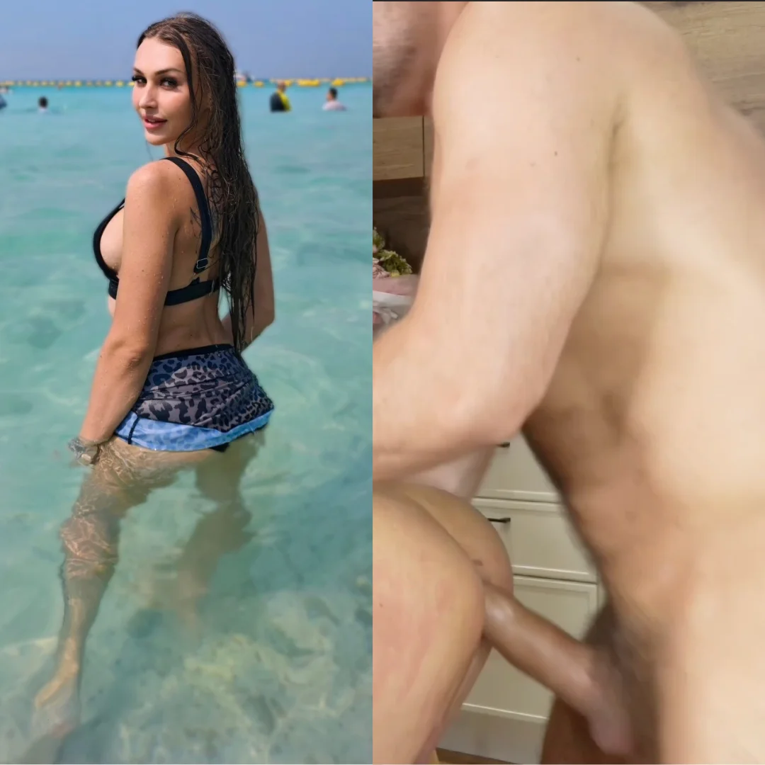 Sex tape fuck trans hard in kitchen main image