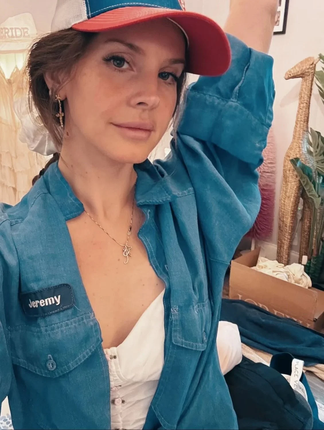 Lana’s bare tits out leaked image 10