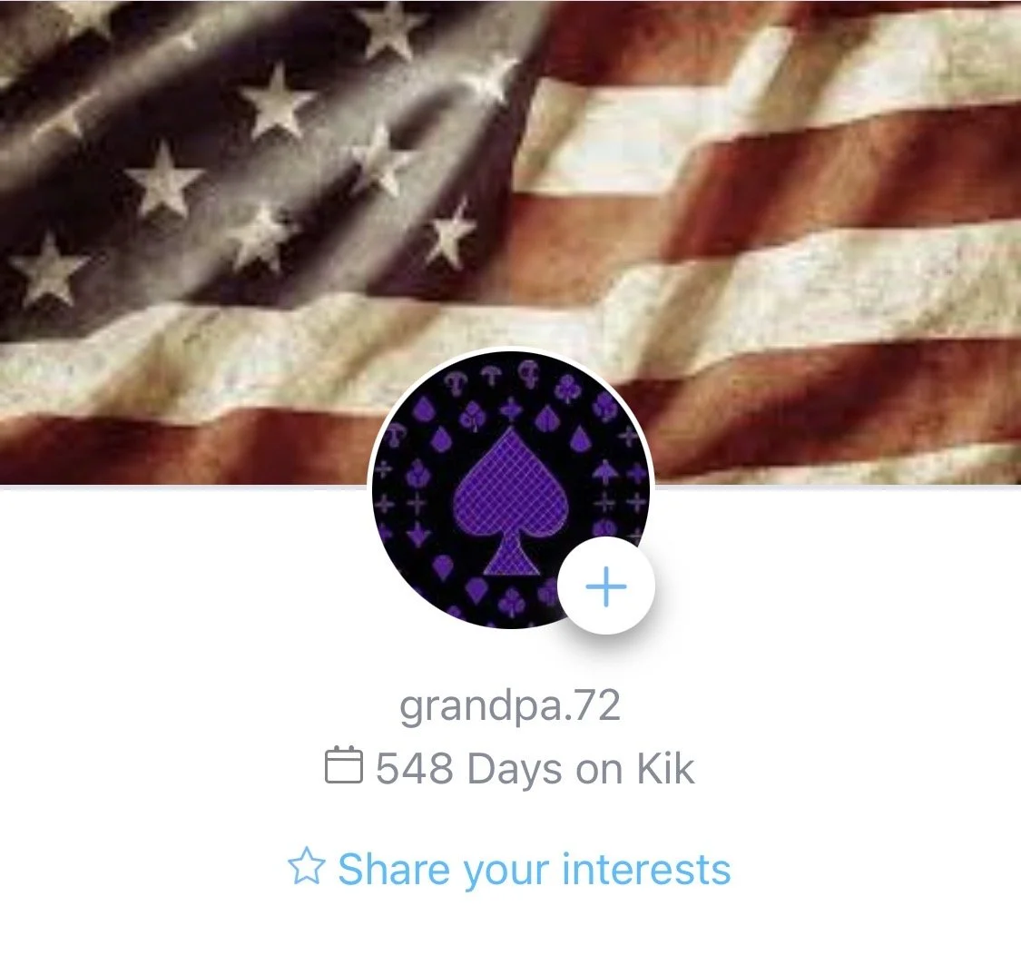 Kik grandpa.72 to see your sluts nudes like these sluts, tribbed by my black cock. main image