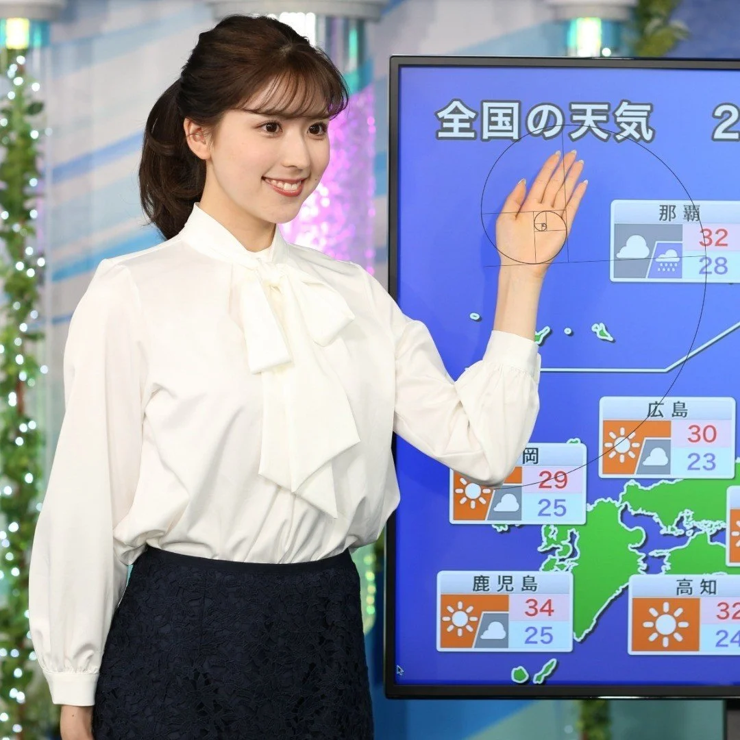 🔚Japanese　顔抜き　気象キャスター　小林李衣奈　ソフトエロ　一発やりたい image 10