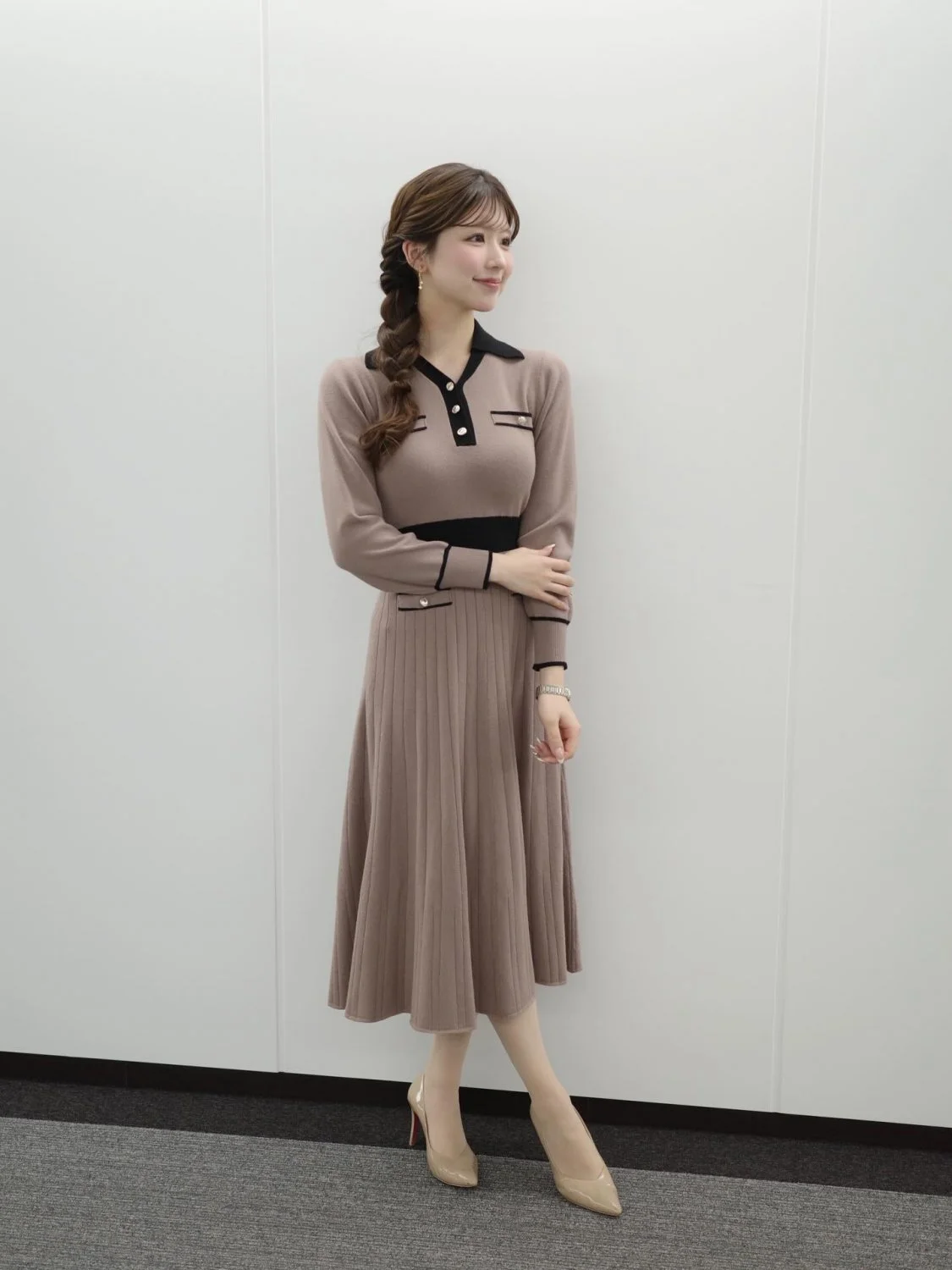 🔚Japanese　顔抜き　気象キャスター　小林李衣奈　ソフトエロ　一発やりたい image 30