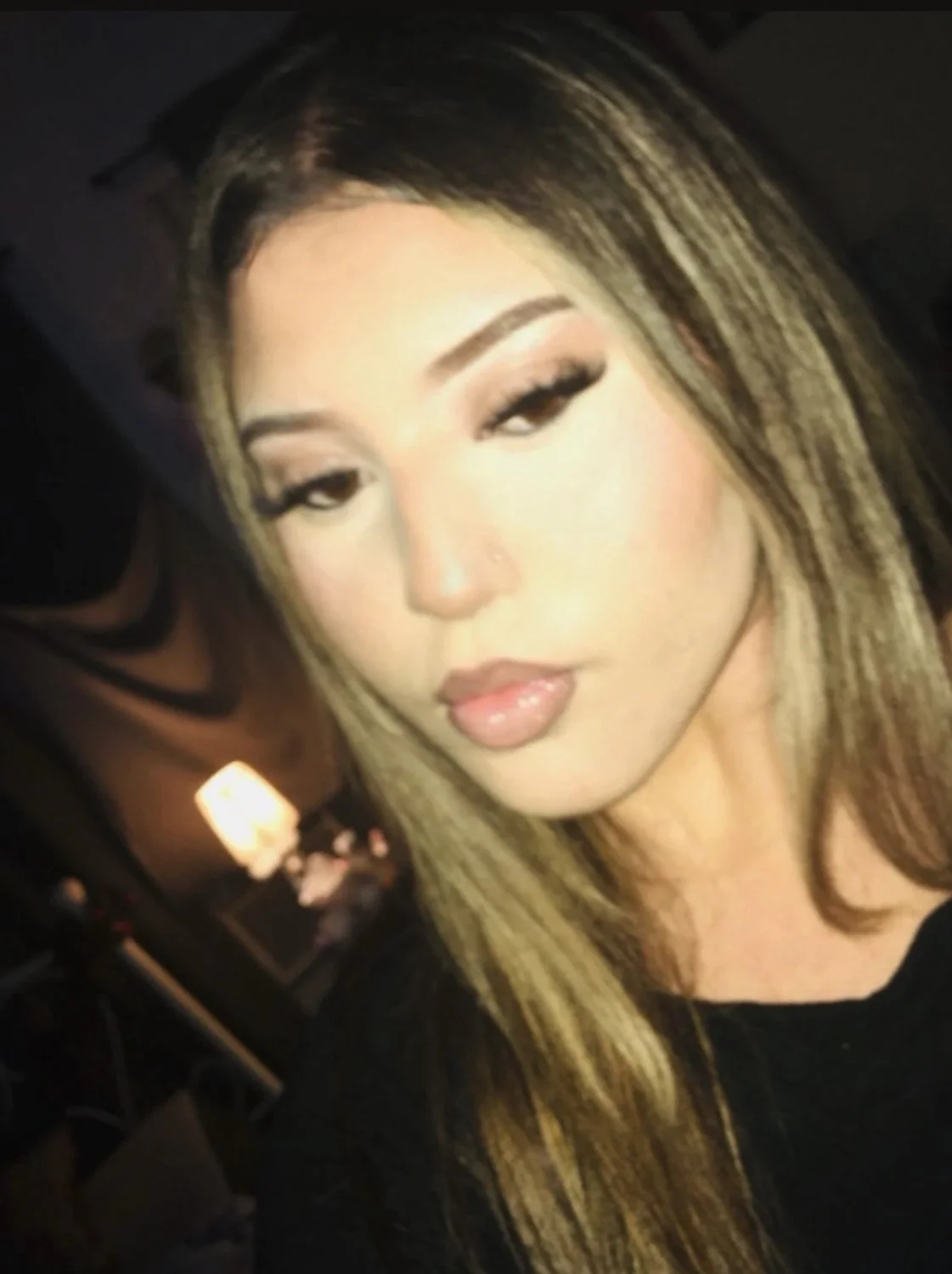 Slutty latina mami got such a nice fuck able face and body image 12