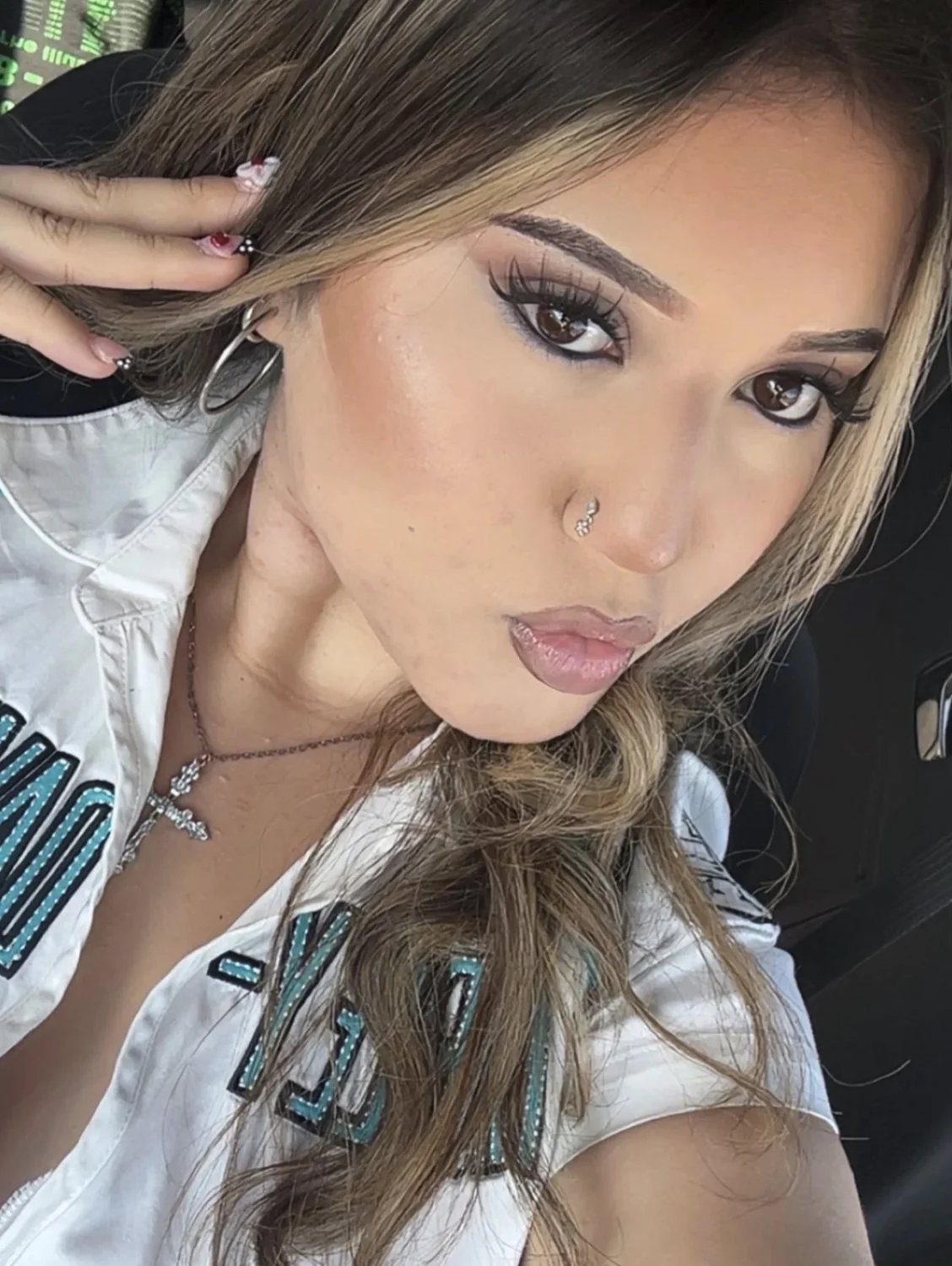 Slutty latina mami got such a nice fuck able face and body image 2