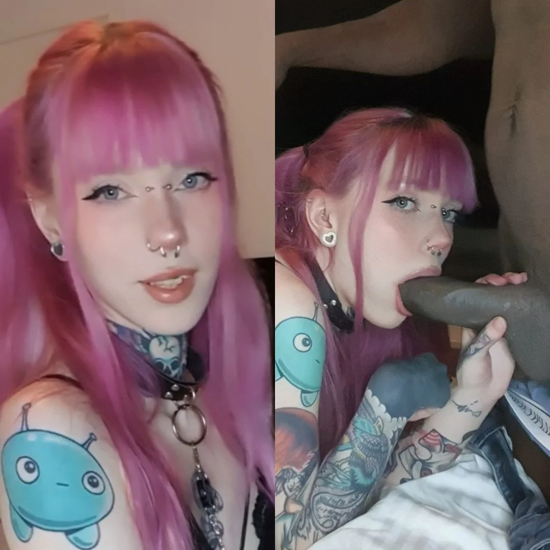 Streamer finlandesa senta em pau preto em troca de pix na live image 12