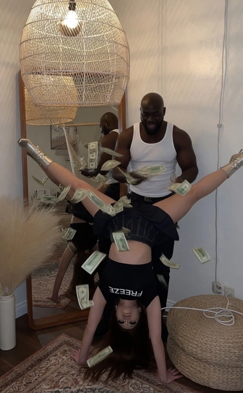 Pilates coach Latina baddie shaking ass for BBC image 11