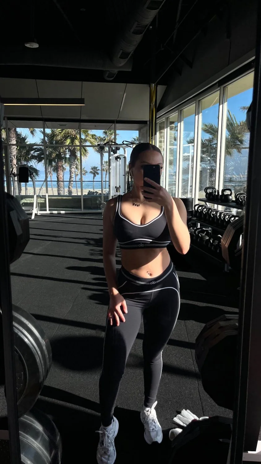 Pilates coach Latina baddie shaking ass for BBC image 8