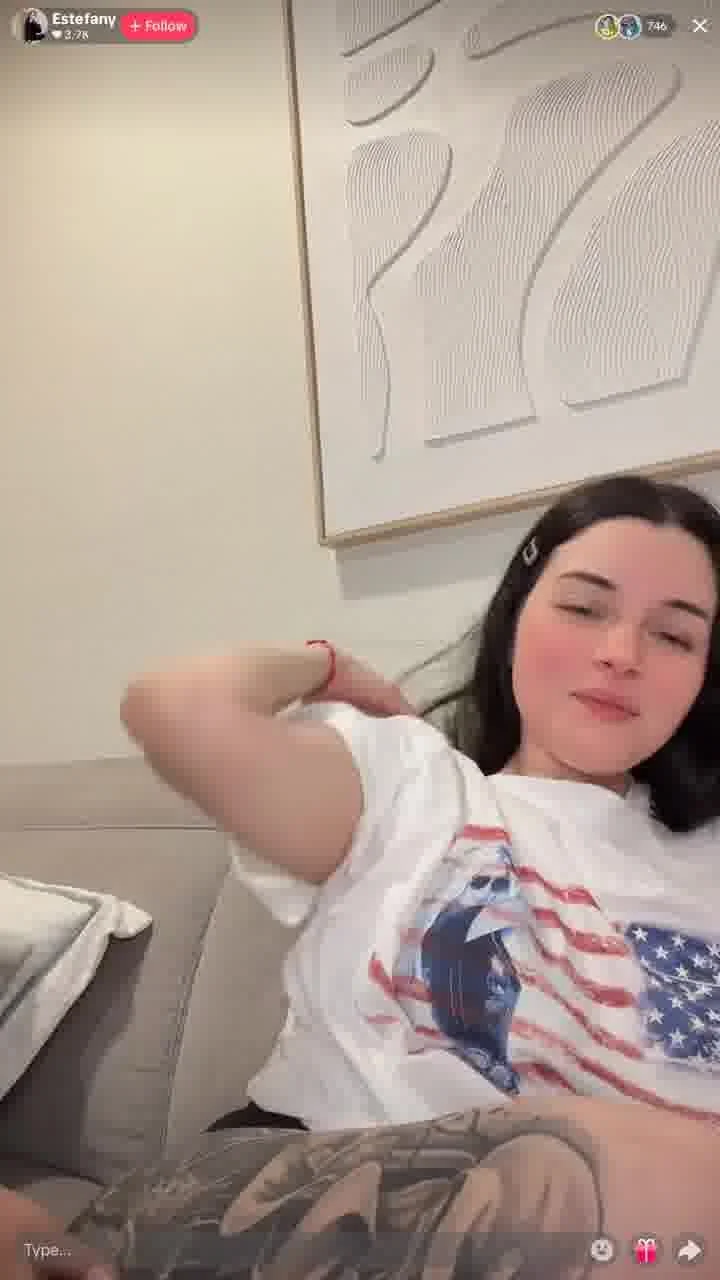 tiktok live 35t3f4ny getting rubbed spanked image 6