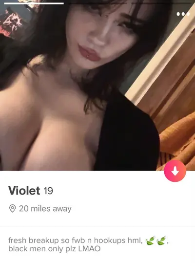 Tinder girls only want bbc cover image