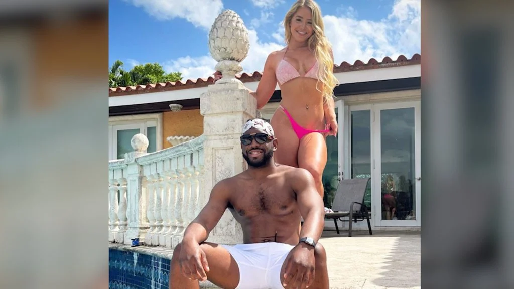 Blonde Fitness Model Gets Blacked image 6