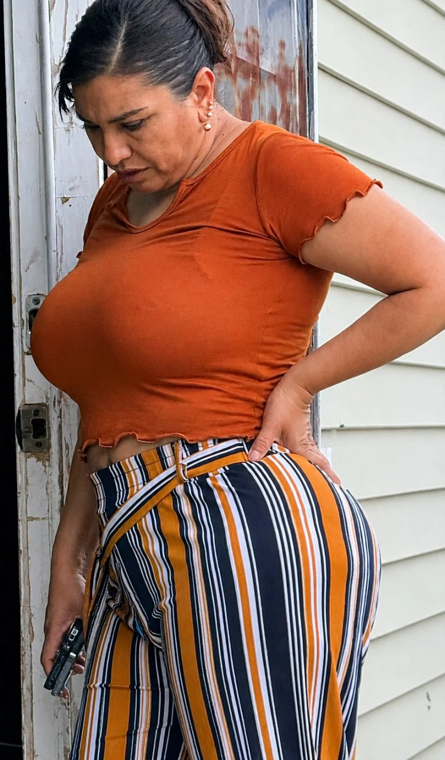 Insane Huge tits on Nextdoor neighbor MILF got my dick throbbing main image