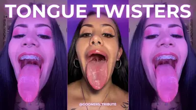 TONGUE TWISTERS PMV cover image
